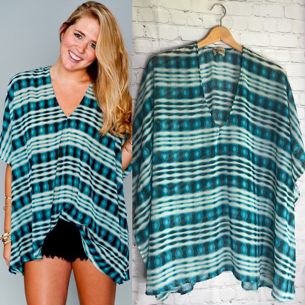 SOLD❌ SMYM Peta Tunic in “Blue Ray”